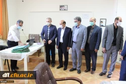 ازدید سرپرست مدیریت امور پردیس های دانشگاه فرهنگیان لرستان از روند مصاحبه پذیرفته شدگان دانشگاه فرهنگیان لرستان