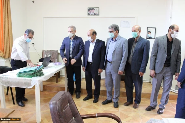 ازدید سرپرست مدیریت امور پردیس های دانشگاه فرهنگیان لرستان از روند مصاحبه پذیرفته شدگان دانشگاه فرهنگیان لرستان