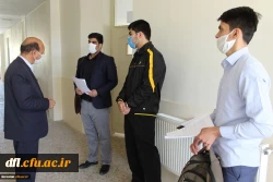 ازدید سرپرست مدیریت امور پردیس های دانشگاه فرهنگیان لرستان از روند مصاحبه پذیرفته شدگان دانشگاه فرهنگیان لرستان