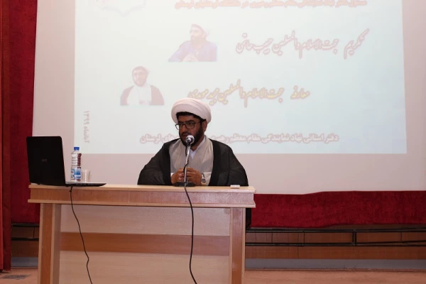 مراسم تکریم و معارفه مسئول جدید نهاد رهبری در دانشگاه فرهنگیان لرستان