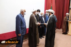 مراسم تکریم و معارفه مسئول جدید نهاد رهبری در دانشگاه فرهنگیان لرستان