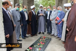 مراسم تکریم و معارفه مسئول جدید نهاد رهبری در دانشگاه فرهنگیان لرستان