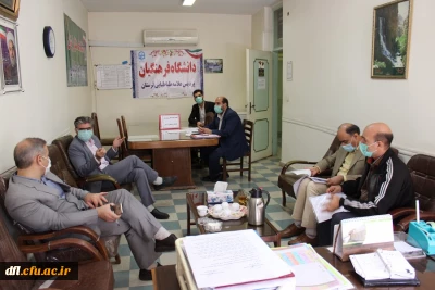 جلسه کمیته ناظر بر نشریات دانشگاه فرهنگیان لرستان 