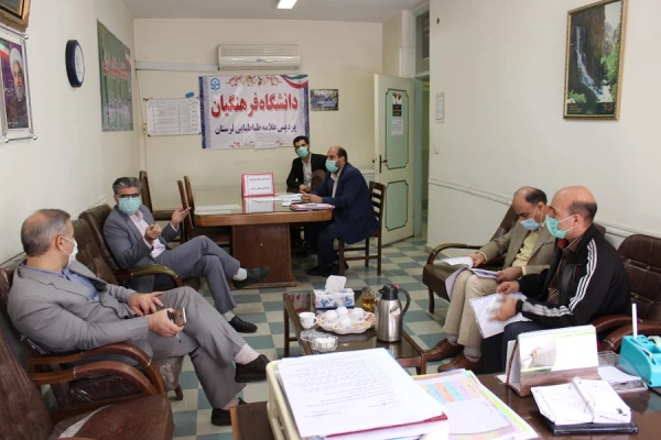 جلسه کمیته ناظر بر نشریات دانشگاه فرهنگیان لرستان 