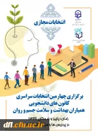 برگزاری چهارمین دوره انتخابات سراسری کانون های دانشجویی همیاران بهداشت و سلامت جسم و روان 