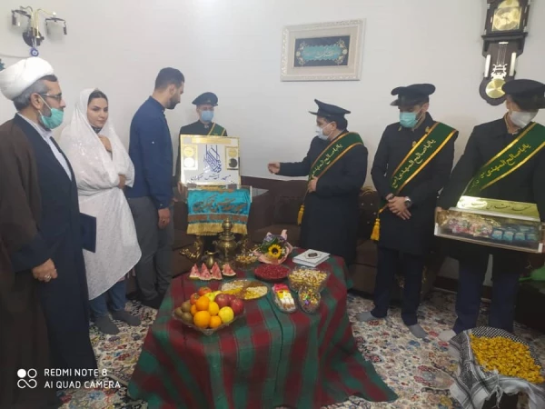 مراسم جشن ازدواج دانشجویی پردیس علامه طباطبایی لرستان در شب میلاد حضرت زینب کبری(س)    