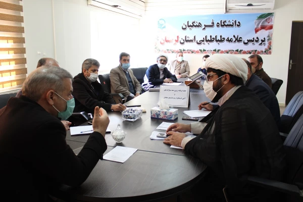 جلسه شورای پردیس علامه طباطبایی به مناسبت دهه مبارک فجر و آیین استقبال از دانشجو معلمان جدید