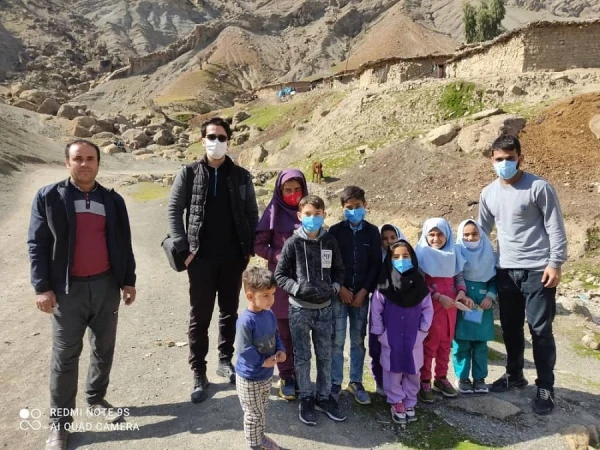 گزارش اردو جهادی مناطق محروم بخش پاپی