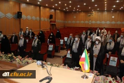 مراسم سومین سالگرد تدفین شهید گمنام در پردیس علامه طباطبایی لرستان