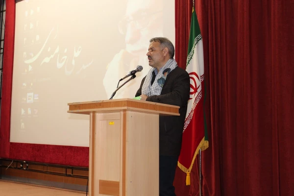 مراسم سومین سالگرد تدفین شهید گمنام در پردیس علامه طباطبایی لرستان