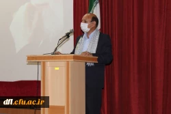 مراسم سومین سالگرد تدفین شهید گمنام در پردیس علامه طباطبایی لرستان