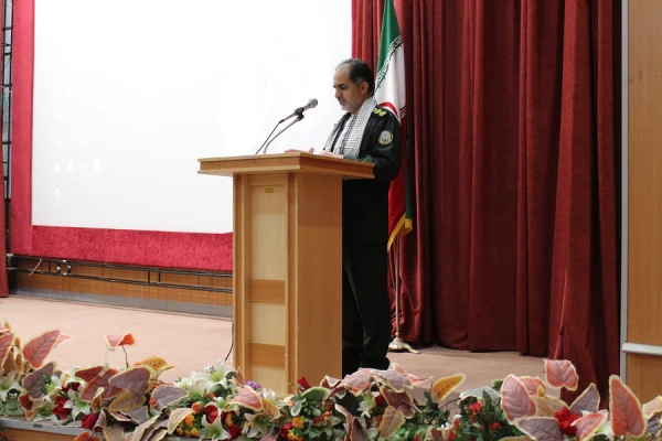 مراسم سومین سالگرد تدفین شهید گمنام در پردیس علامه طباطبایی لرستان