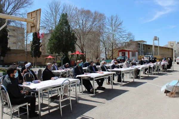 برگزاری مراسم یک درخت، یک زوج و یک شهید در پردیس علامه طباطبایی لرستان 