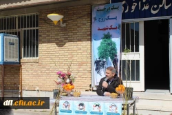 برگزاری مراسم یک درخت، یک زوج و یک شهید در پردیس علامه طباطبایی لرستان 