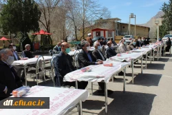 برگزاری مراسم یک درخت، یک زوج و یک شهید در پردیس علامه طباطبایی لرستان 