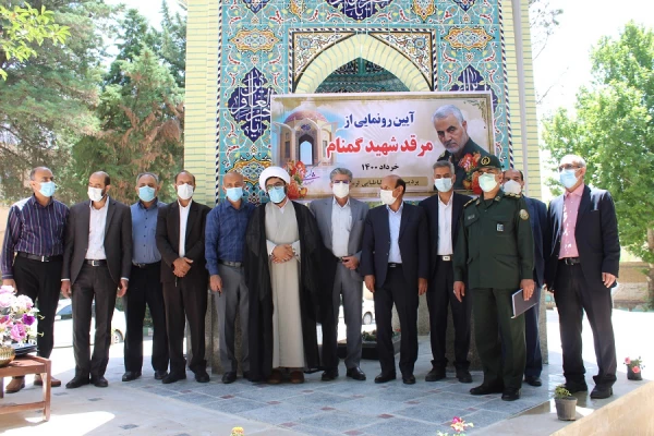 احداث و افتتاح یادمان مقبره شهید گمنام