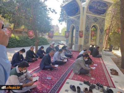 جلسه برگزاری مراسم اربعین وبرنامه های هفته دفاع مقدس