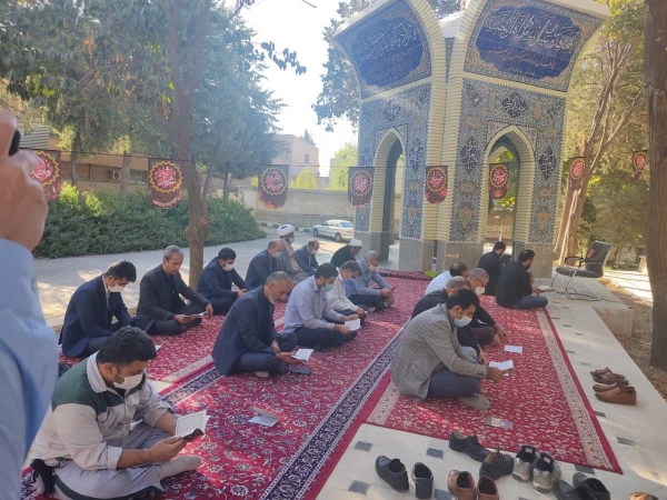 جلسه برگزاری مراسم اربعین وبرنامه های هفته دفاع مقدس