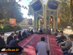 جلسه برگزاری مراسم اربعین وبرنامه های هفته دفاع مقدس