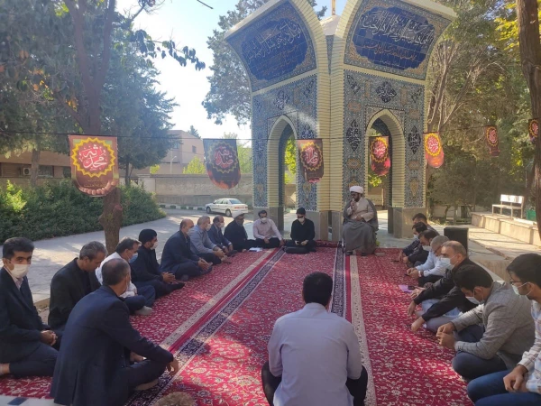 جلسه برگزاری مراسم اربعین وبرنامه های هفته دفاع مقدس