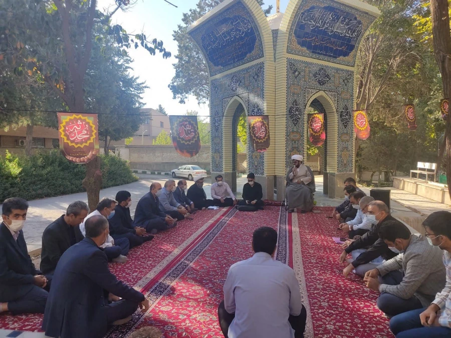 جلسه برگزاری مراسم اربعین وبرنامه های هفته دفاع مقدس