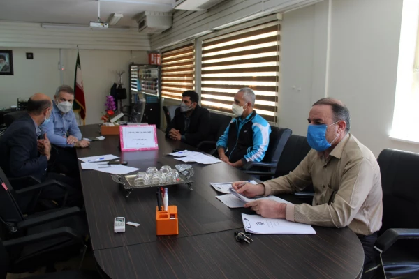 جلسه کمیته هماهنگی و برنامه ریزی هفته تربیت بدنی