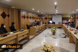 جلسه تودیع و معارفه مسئول جدیدبسیج دانشجویی