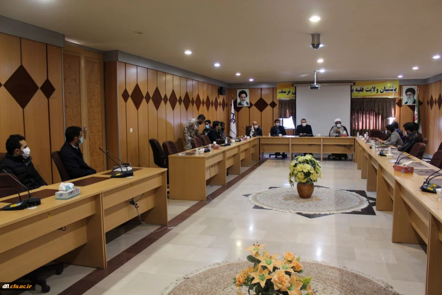 جلسه تودیع و معارفه مسئول جدیدبسیج دانشجویی