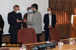 جلسه تودیع و معارفه مسئول جدیدبسیج دانشجویی
