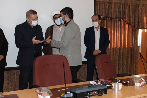 جلسه تودیع و معارفه مسئول جدیدبسیج دانشجویی