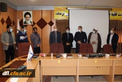 جلسه تودیع و معارفه مسئول جدیدبسیج دانشجویی