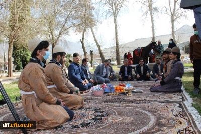 آیین جشنواره اقوام به میزبانی پردیس علامه طباطبایی لرستان برگزار شد :