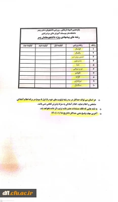 پانزدهمین المپیاد فرهنگی ورزشی دانشجویان دختر وپسر دانشگاه ها وموسسات آموزش عالی 