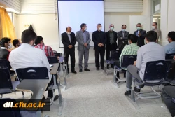 بازدید سرزده سرپرست دانشگاه فرهنگیان استان لرستان و دیگر مسئولان دانشگاه از کلاسهای درس حضوری و سراهای دانشجویی پردیس علامه طباطبایی لرستان 3