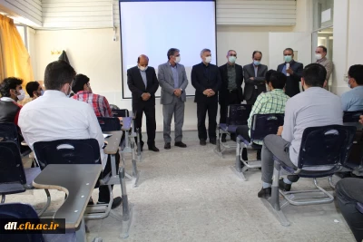بازدید سرزده سرپرست دانشگاه فرهنگیان استان لرستان و دیگر مسئولان دانشگاه از کلاسهای درس حضوری و سراهای دانشجویی پردیس علامه طباطبایی لرستان