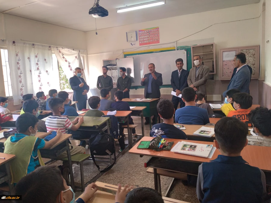 بازدید سرزده سرپرست دانشگاه فرهنگیان پردیس علامه طباطبایی لرستان از مدارس مجری کارورزی : 2