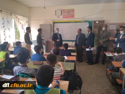 بازدید سرزده سرپرست دانشگاه فرهنگیان پردیس علامه طباطبایی لرستان از مدارس مجری کارورزی : 3