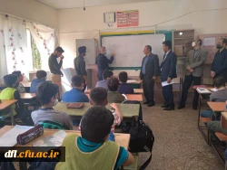 بازدید سرزده سرپرست دانشگاه فرهنگیان پردیس علامه طباطبایی لرستان از مدارس مجری کارورزی : 5