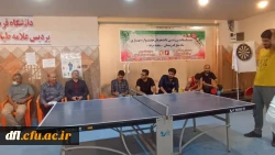 مسابقات تنیس با حضور دانشجویان پردیس علامه طباطبایی به مناسبت هفته سراها برگزار گردید:  4