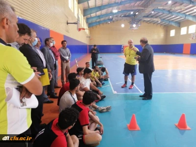 بازدید سرپرست مدیریت امور پردیس های استان لرستان از برگزاری مسابقات انتخابی کاروان ورزشی دانشجومعلمان عازم به پنجمین المپیاد ورزشی دانشگاه های کشور در شهرکرد