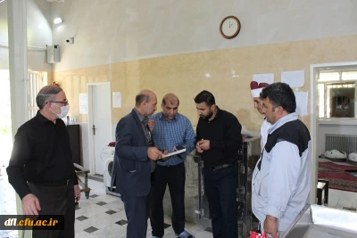 بازدید دکتر عربان، سرپرست مدیریت امورپردیس های دانشگاه فرهنگیان استان لرستان و مسئولین کمیته بهداشت وتغذیه جشنواره کشوری قرآن وعترت از سرا های دانشجویی ،سلف سرویس ،سوئیت وفضای محوطه پردیس علامه طباطبایی لرستان به روایت تصویر 