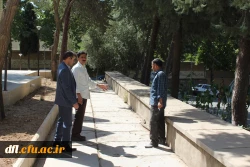 بازدید دکتر عربان، سرپرست مدیریت امورپردیس های دانشگاه فرهنگیان استان لرستان و مسئولین کمیته بهداشت وتغذیه جشنواره کشوری قرآن وعترت از سرا های دانشجویی ،سلف سرویس ،سوئیت وفضای محوطه پردیس علامه طباطبایی لرستان به روایت تصویر  6