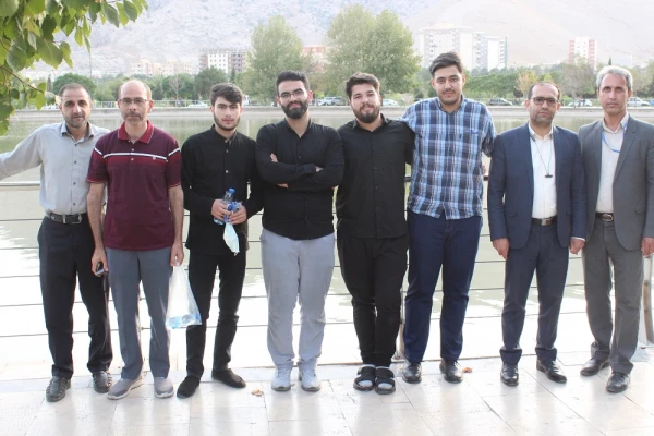 بازدید دانشجو معلمان شرکت کننده در سی و دومین جشنواره کشوری قرآن و عترت از دریاچه کیو خرم آباد : 2