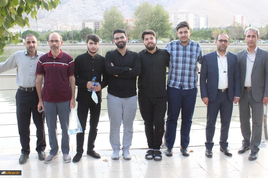 بازدید دانشجو معلمان شرکت کننده در سی و دومین جشنواره کشوری قرآن و عترت از دریاچه کیو خرم آباد : 2