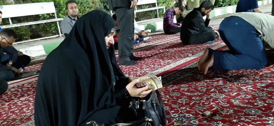 بازدید دانشجو معلمان شرکت کننده در سی و دومین جشنواره کشوری قرآن و عترت از دریاچه کیو خرم آباد : 12