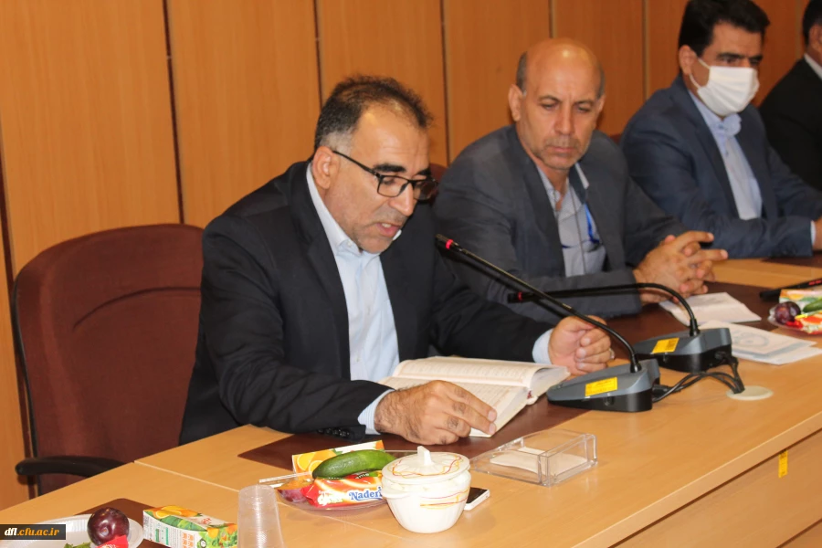 با حضور رئیس دفتر نهاد نمایندگی مقام معظم رهبری در دانشگاه فرهنگیان برگزار گردید   4