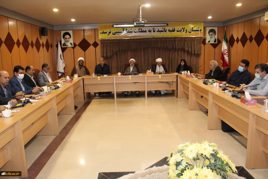 با حضور رئیس دفتر نهاد نمایندگی مقام معظم رهبری در دانشگاه فرهنگیان برگزار گردید   5