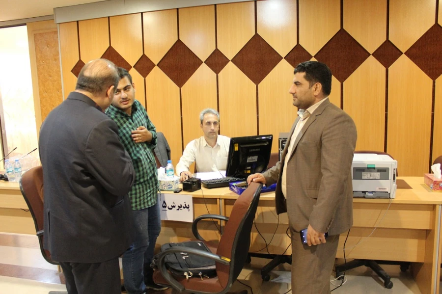 بازدید از محل ثبت نام و پذیرش حضوری پذیرفته شدگان 1401 6