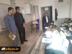 حضور جمعی از دانشجو معلمان فعال قرآنی پردیس علامه طباطبایی لرستان در مدارس سطح شهر خرم آباد 3