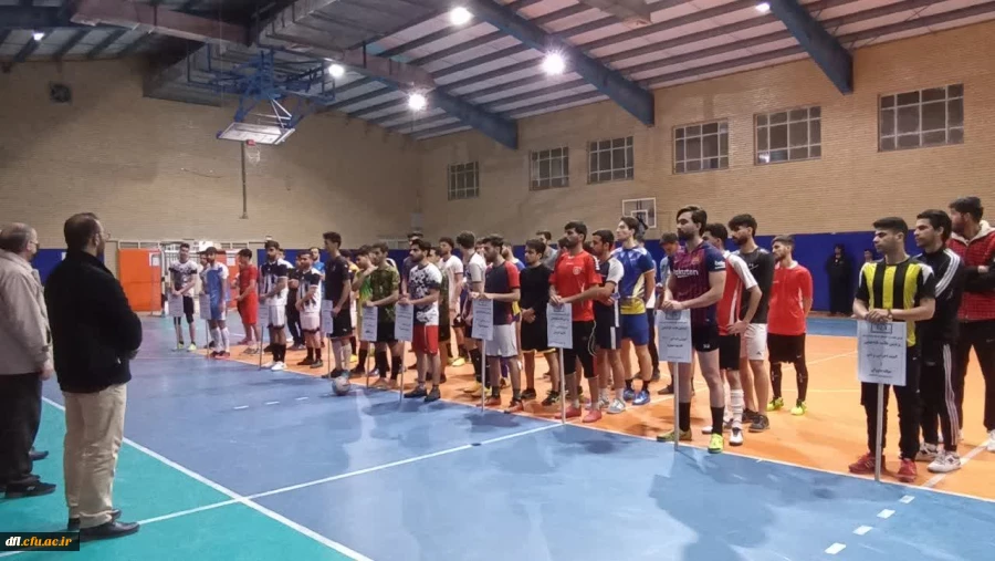 مسابقات ورزشی رشته فوتسال دانشجویی پردیس علامه طباطبایی لرستان برگزار شد  2